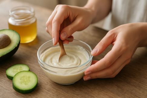 Tuto : fabriquer son masque visage maison pour une peau éclatante