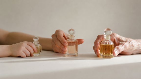Le parfum au fil des âges : parcours olfactif de l’enfance à la maturité