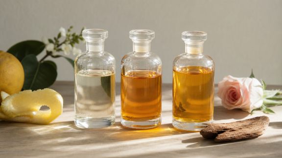 Initiation aux notes de tête, cœur et fond : guide sensoriel