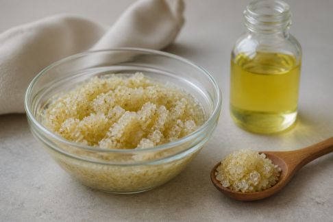 Créer un soin exfoliant pour le cuir chevelu avec des ingrédients naturels