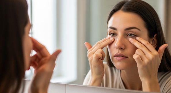 Atténuer les poches sous les yeux : exercices et astuces à tester chez soi