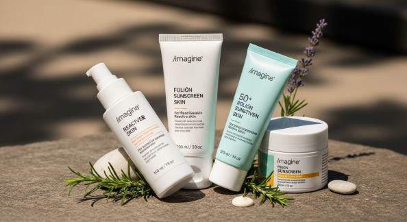 Notre retour sur trois crèmes solaires « clean » pour peaux réactives