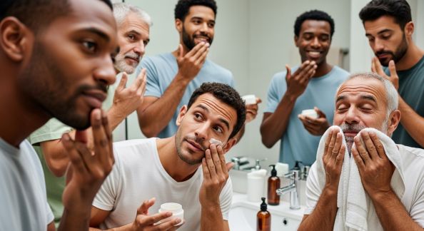 Soins du visage pour hommes : adapter sa routine en toute simplicité