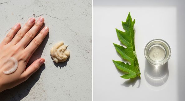 Comment choisir son exfoliant visage : gommage mécanique ou enzymatique ?