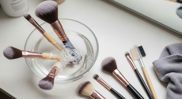 Nettoyer ses pinceaux de maquillage efficacement : méthode rapide maison